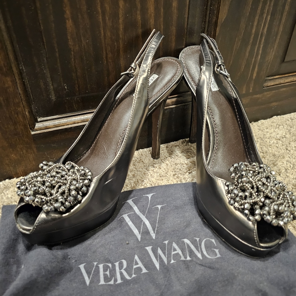 Vera Wang Heels with dust bag